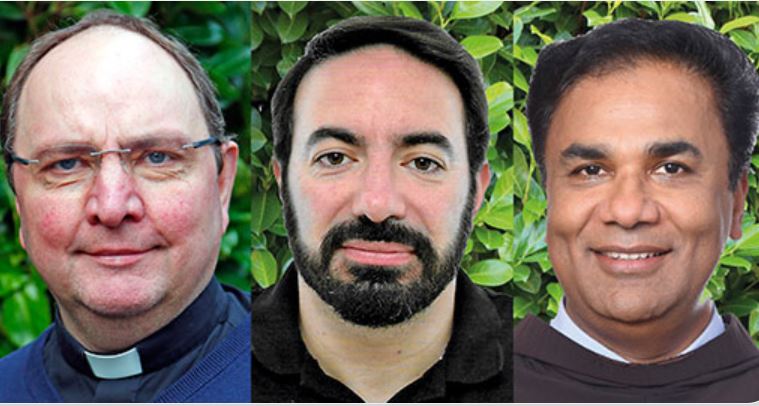 Pfarrvikar Wolfgang Biedaßek, Pfarrer Alejandro Granado Aguilar, Kaplan Francis Kaviyil Kurian