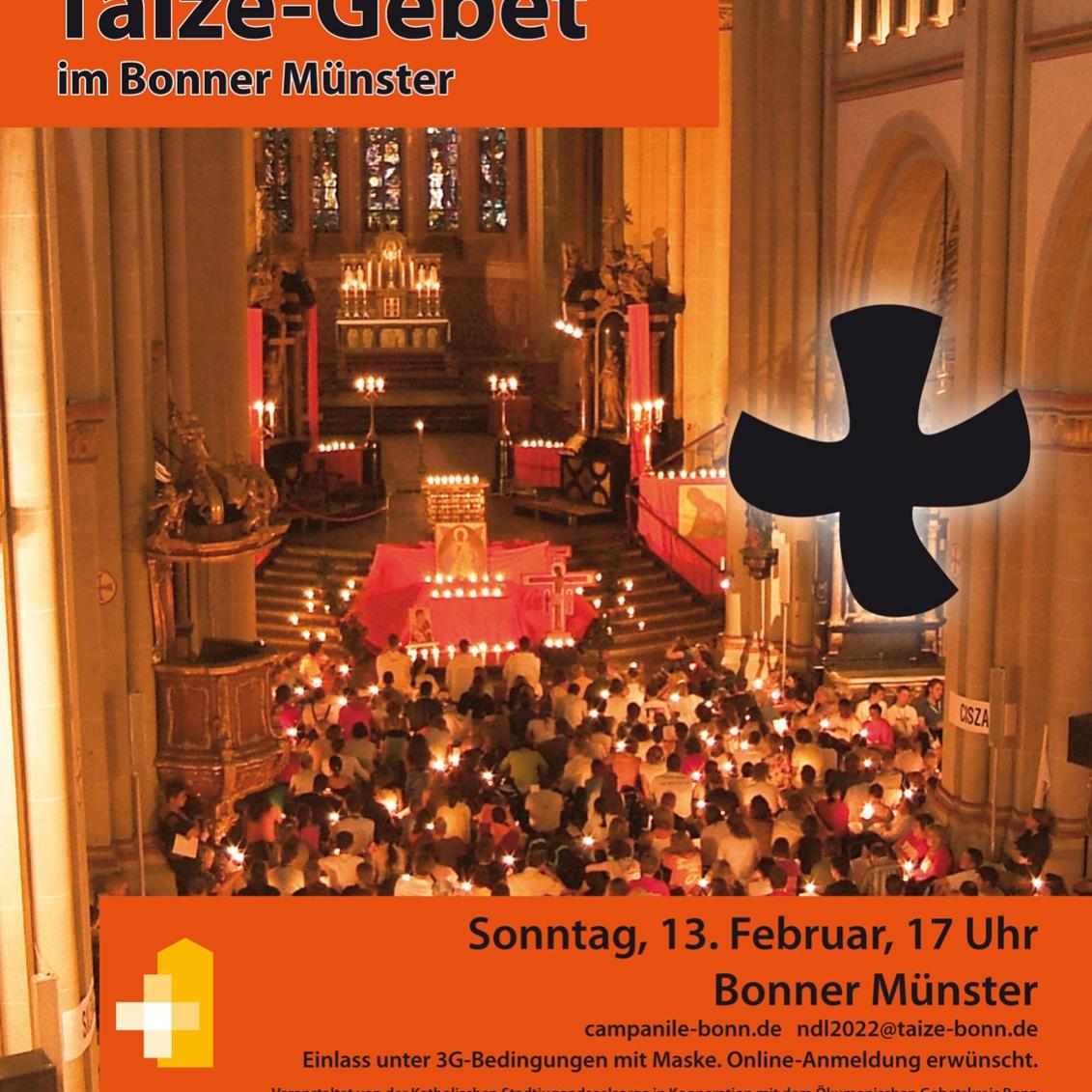 Taizé: Nacht der Lichter im Bonner Münster