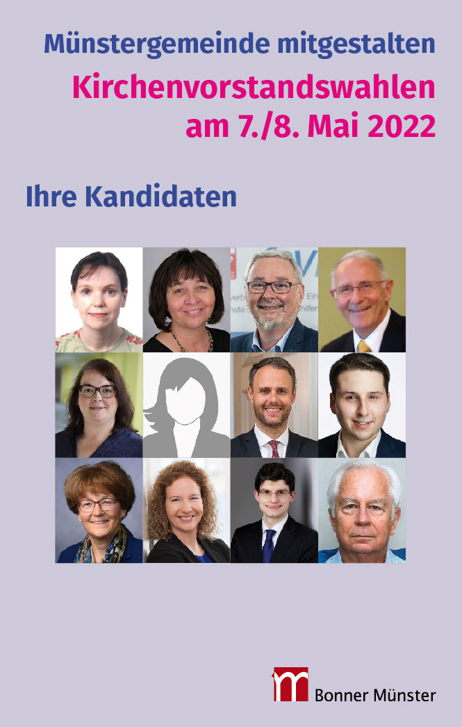 Kandidaten für die Kirchenvorstandswahl am Bonner Münster