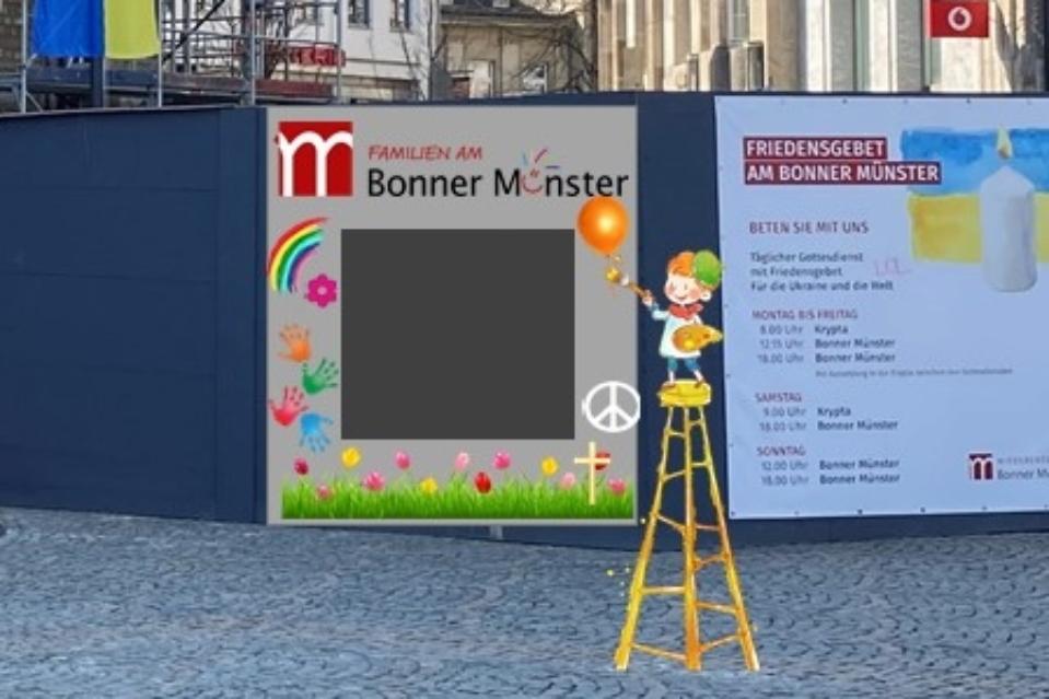 Am Bonner Münster wird's bunt