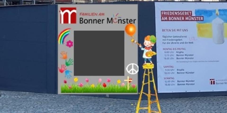 Am Bonner Münster wird's bunt