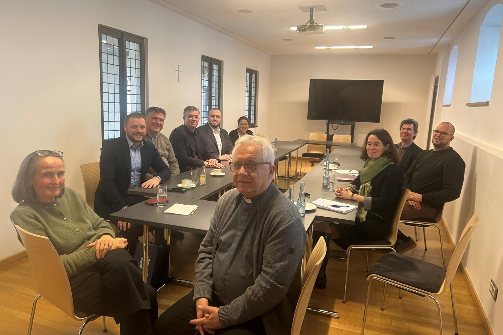 Besuch der ukrainischen Delegation am Bonner Münster