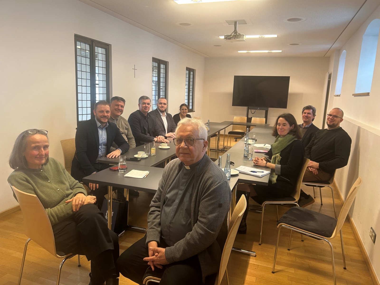 Besuch der ukrainischen Delegation am Bonner Münster