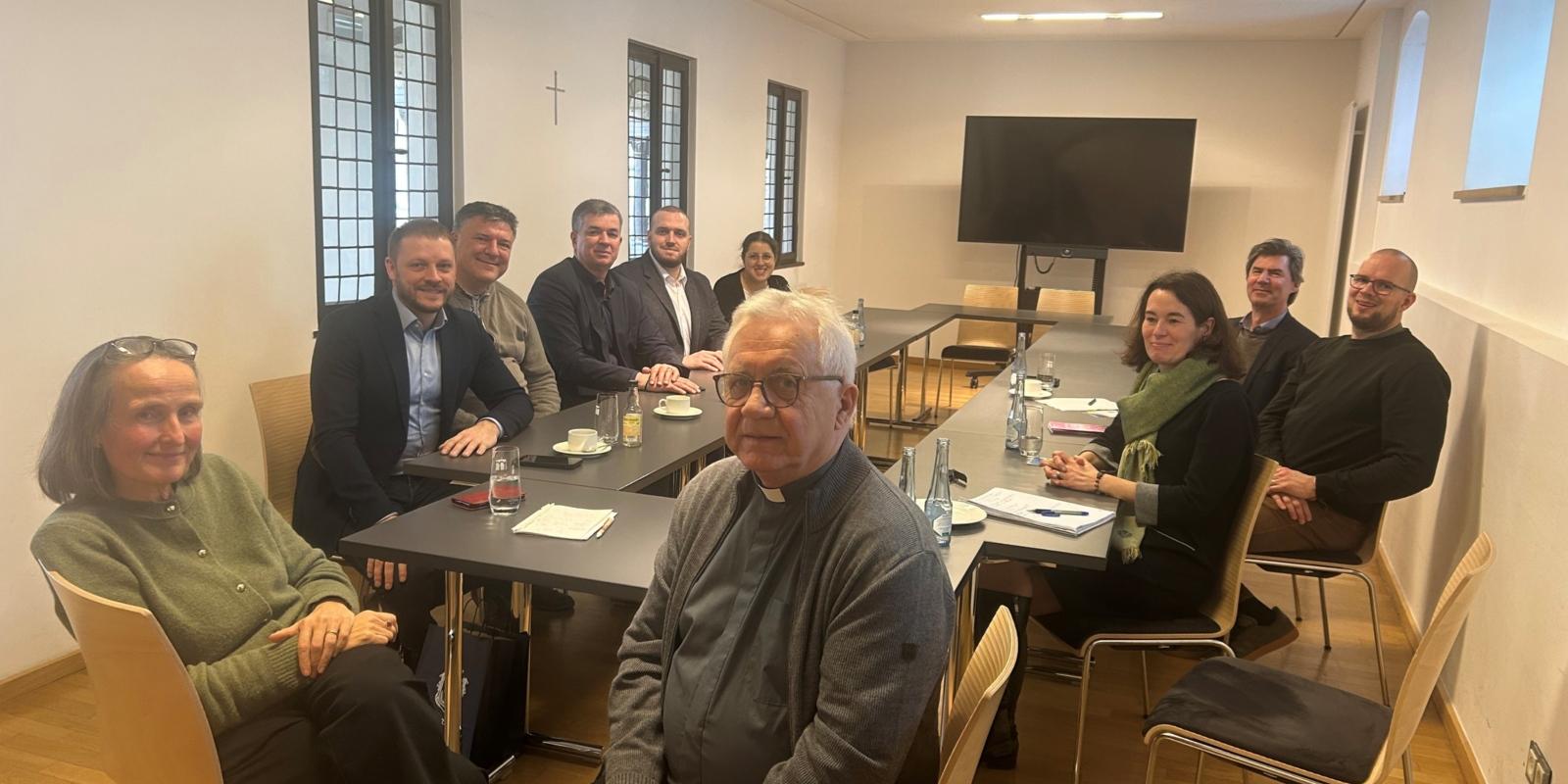 Besuch der ukrainischen Delegation am Bonner Münster