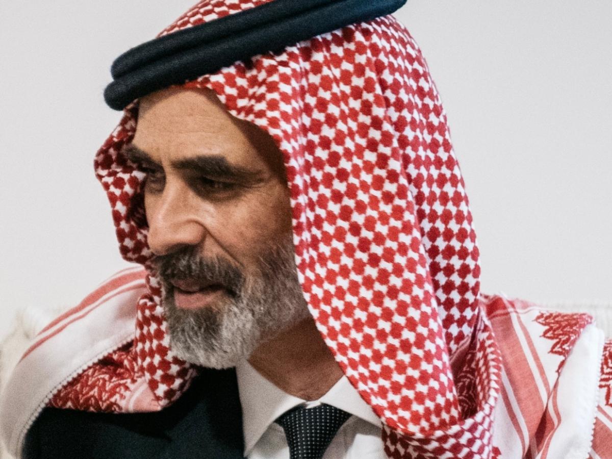 H.R.H. Prinz Ghazi bin Muhammad bin Talal.
