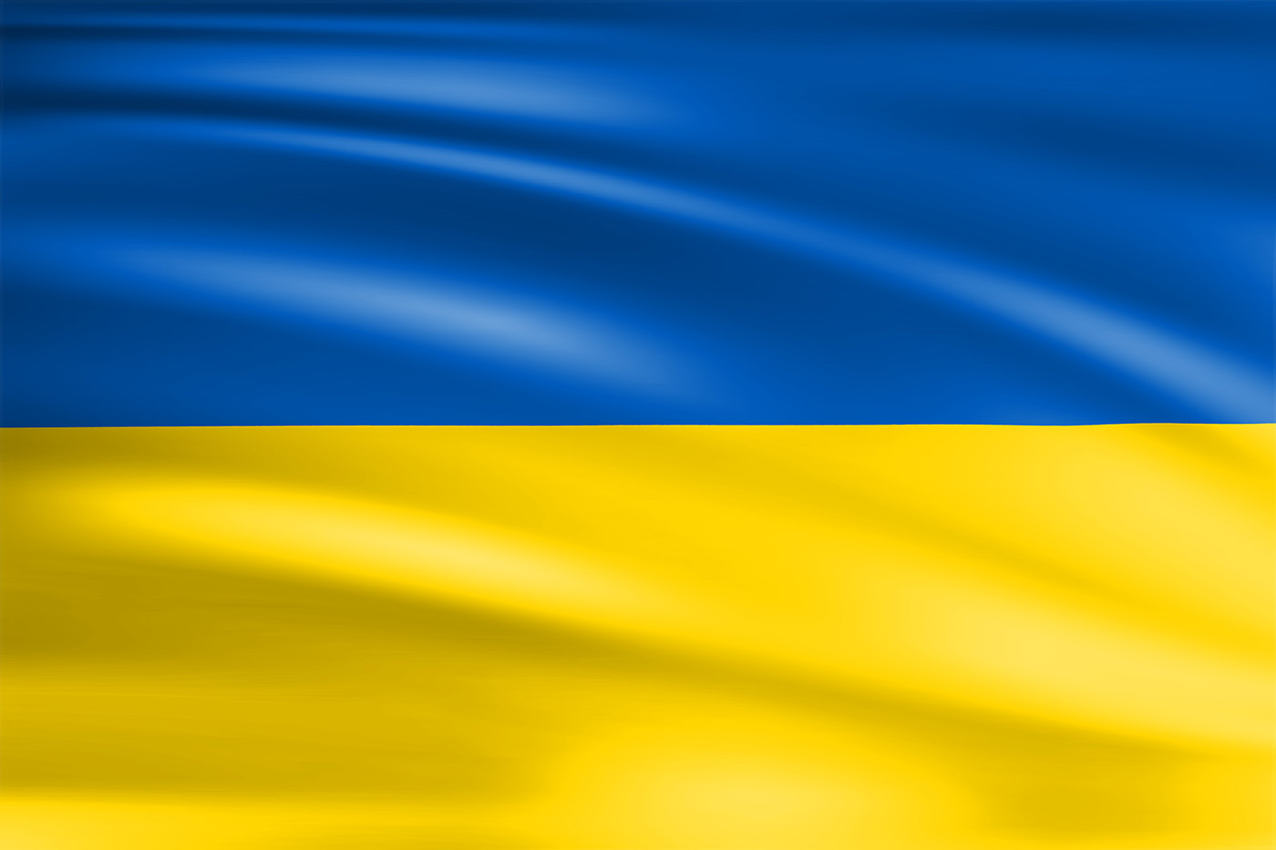 Die ukrainische Nationalflagge